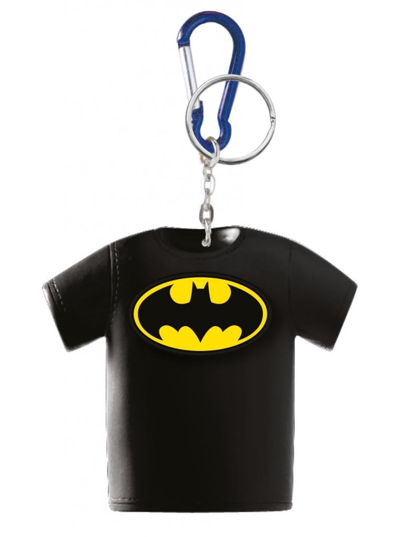 DC Batman T-Shirt Coin Holder Key Ring - Walmart.com