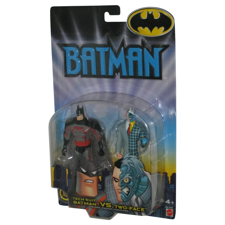 DC Batman The Animated Series Tech Suit Vs. Two-Face (2002) Mattel Action  Figure