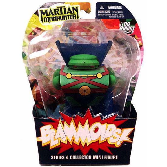 DC Blammoids Series 4 Martian Manhunter Mini Figure