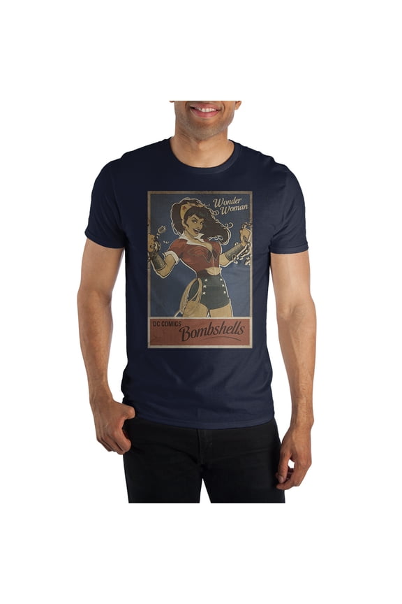 DC Bombshells: Wonder Woman Short-Sleeve T-Shirt-XX-Large