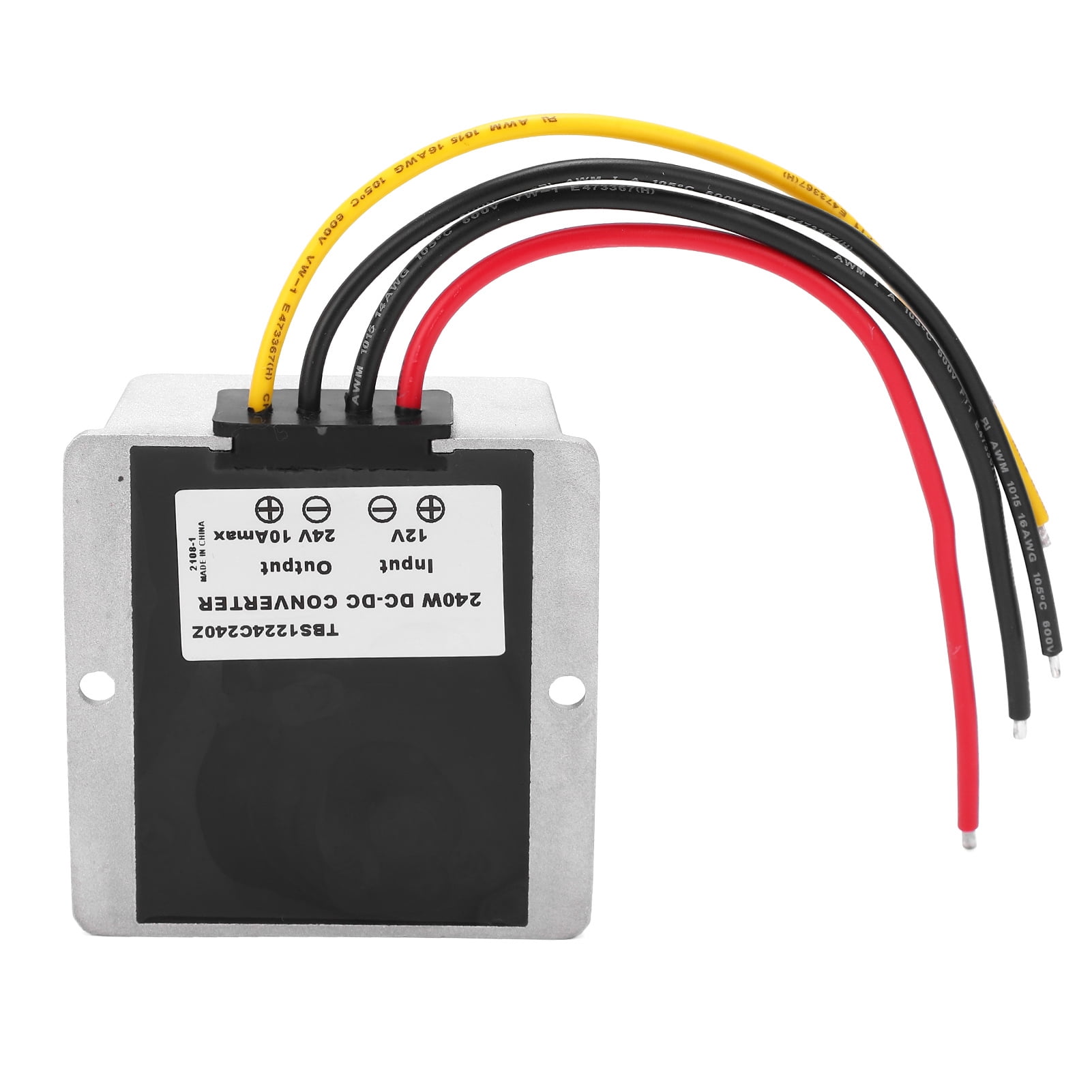 DC Boost Voltage Converter 12V to 24V 10A 240W DIY Power Supply Transformer TBS1224C240Z