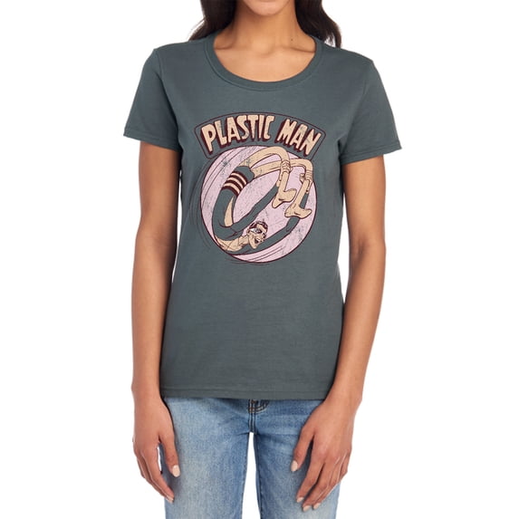 DC Bounce Women's T Shirt, Charcoal, Large