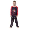 thumbnail image 1 of DC Boys' Classic The Flash The Crimson Comet Raglan Sleep Pajama Set, 1 of 7