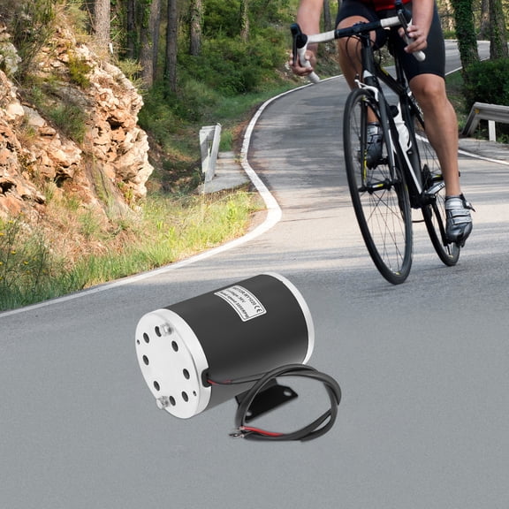 DC Brush Motor 36V 1000W Electric Motor DC Electric Motor with Base Electric Brushed DC Motor for Electric Bicycles, Scooters