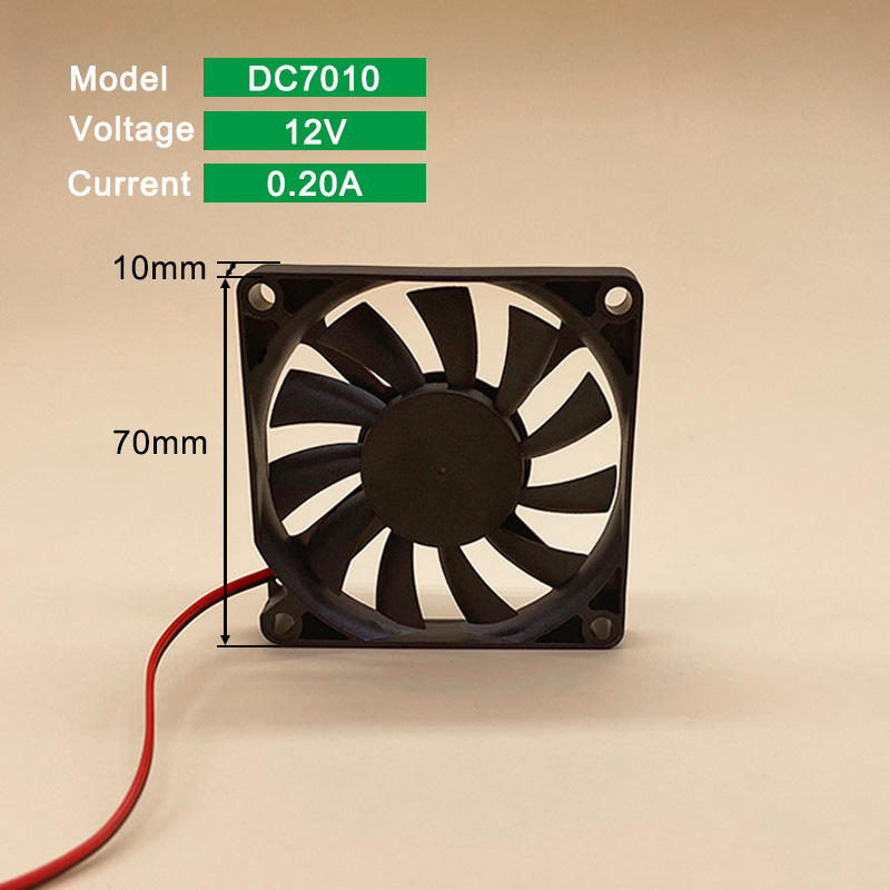 DC Brushless Fans Computer Case Cooling Fan 5V 12V 24V Sleeve Bearing