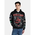 thumbnail image 1 of Marvel Spider-Man Men's and Big Men's Washed Knit Hoodie, Sizes S-3XL, 1 of 5