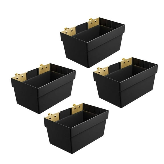 DC Cargo 4-Pack E-Track Basket | Trailer Organizing Storage Pail | 13" x 7-