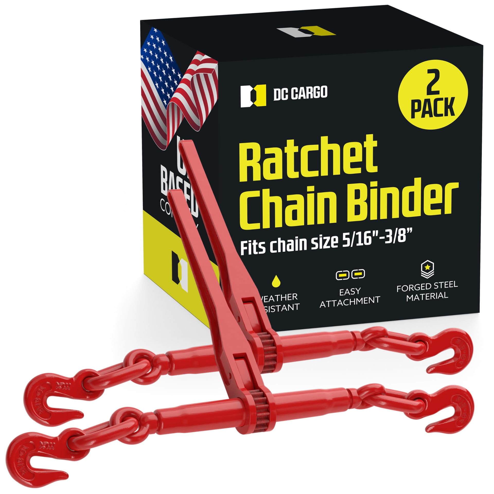 DC Cargo Ratchet Chain Binder