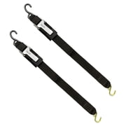 DC Cargo Mall 2 x 7' Boat Trailer Tie-Down Straps - 2 Pack | Quick & Effortless Marine Transom Paddle Buckle Strap