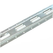 DC Cargo Mall 4Pk E Track Tie-Down Rail, Zinc-Coated 12 Gauge Steel ETrack TieDowns, 5 x 5 Vertical E-Tracks, Pack of 4 Bolt-On Tie Down Rails for Cargo on Pickups, Trucks, Trailers, Vans