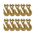 thumbnail image 2 of 4 Pack G70 5/16" Clevis Grab Hooks - For Flatbed Truck, Trailer, Transport Chains - Tie 4 Safe 2 of 5