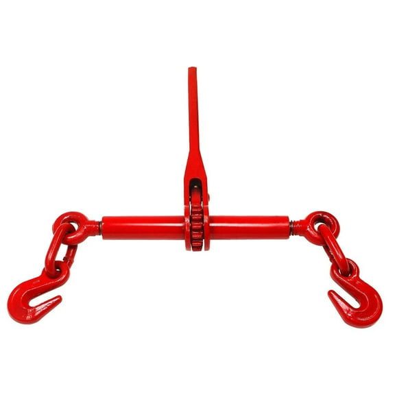 DC Cargo Mall Ratchet Chain Binder 5/16 Inch 3/8 Inch 86400 oz Working Load Limit, Flatbed Load