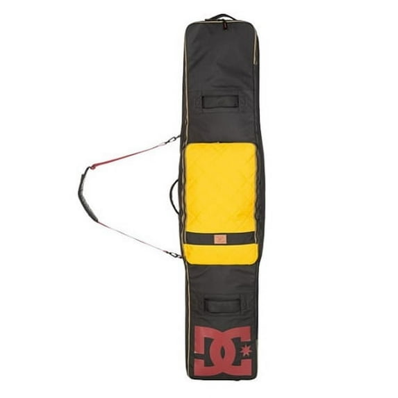 DC Claimer Snowboard Wheelie Bag Black Red