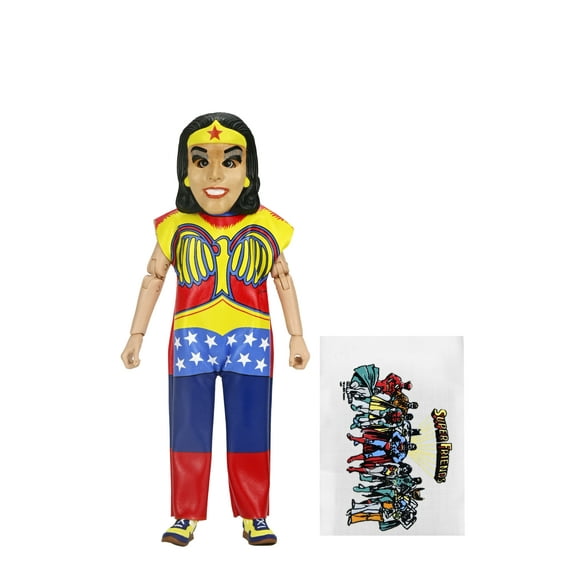 NECA DC x Ben Cooper: Wonder Woman Clothed Figure with Trick-or-treat Bag Accessory (6")