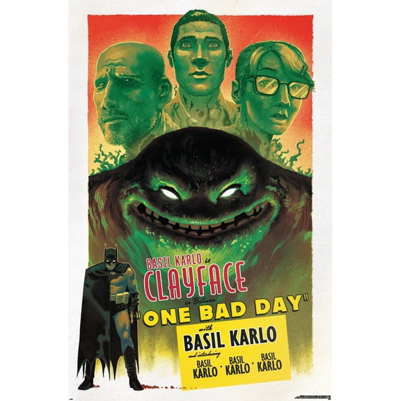DC Clayface (Comic) - One Bad Day Wall Poster, 14.725" x 22.375"