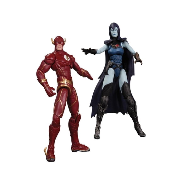 DC Comics 3 3/4" Injustice Gods Among Us Action Figures: The Flash Vs. Raven