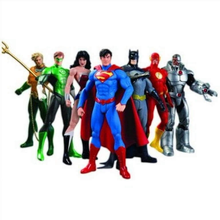 DCフィギュア　7体セット　※特記事項あり DC Collectibles Justice League 7-Pack Action Figure Box Set