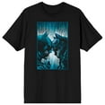 thumbnail image 1 of DC Comic Book Batman & Batgirl Superheroes Men's Black Graphic Tee-L, 1 of 6