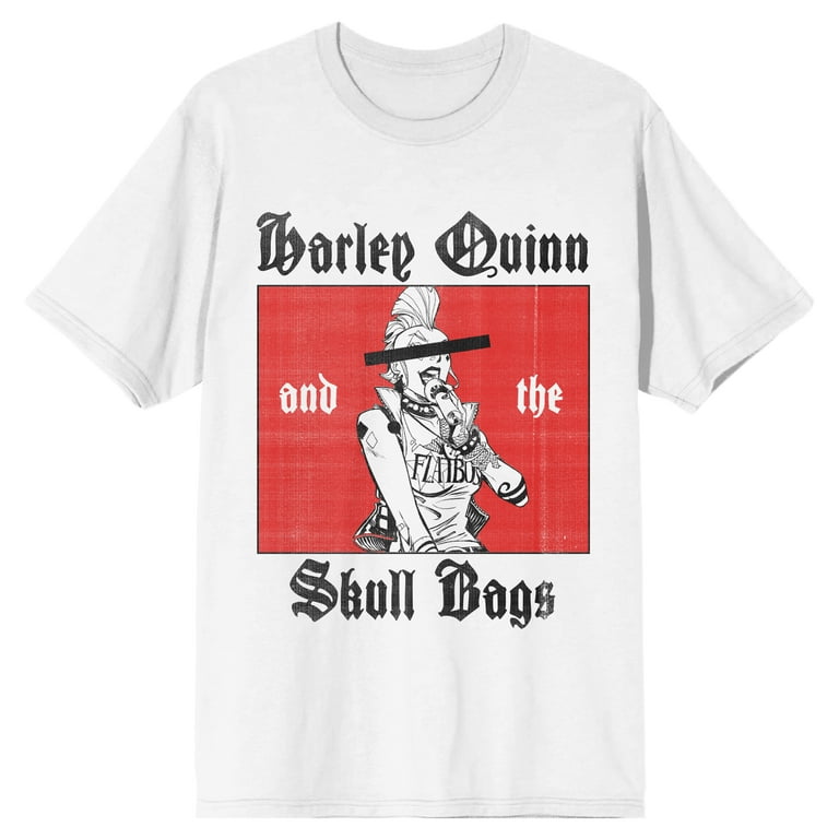 Harley quinn white shirt hot sale