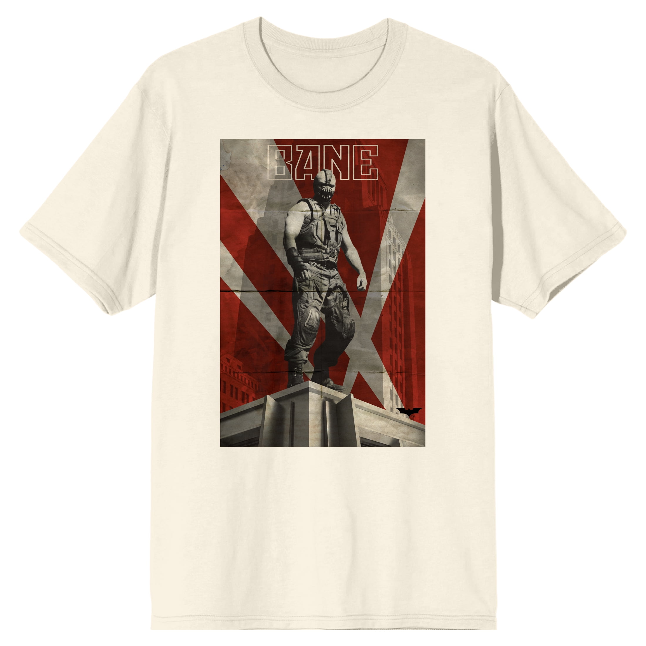 DC Comic Dark Knight Trilogy Bane Villain Men's White Graphic Tee Shirt ...