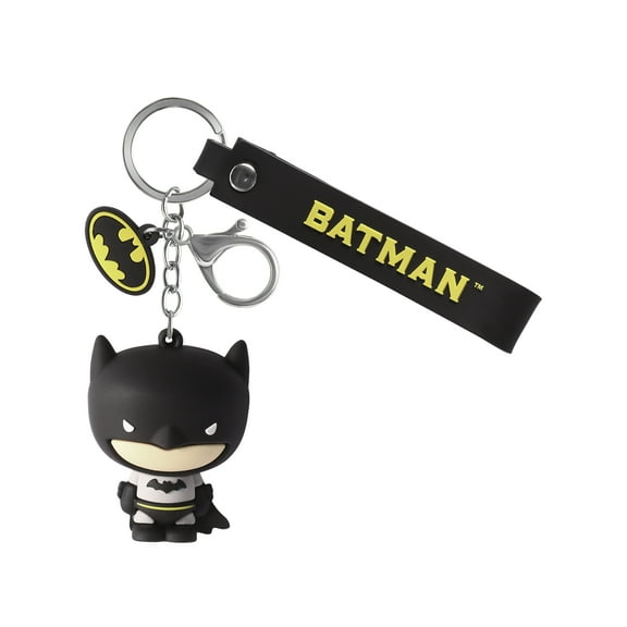 DC Comic The Batman 3D Keyring & Keychain Charm - Size: 3.5 inches, Brand: DC Comics, Detailed Design, Durable Accessory