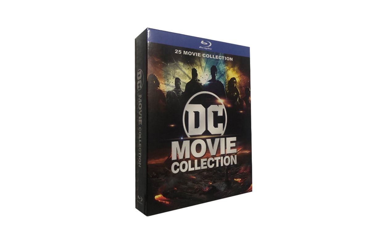 DC Comics 25 Movie Collection (Blu-ray) - Walmart.com