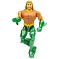 thumbnail image 1 of DC Comics, 4-Inch Aquaman Action Figure with 3 Mystery Accessories, 1 of 5