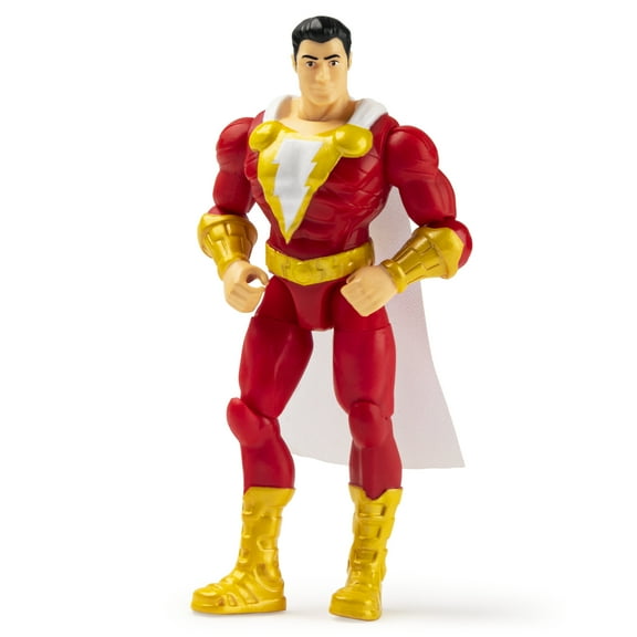 DC Comics 4-Inch Shazam! Action Figure with 3 Mystery Accessories, Adventure 2