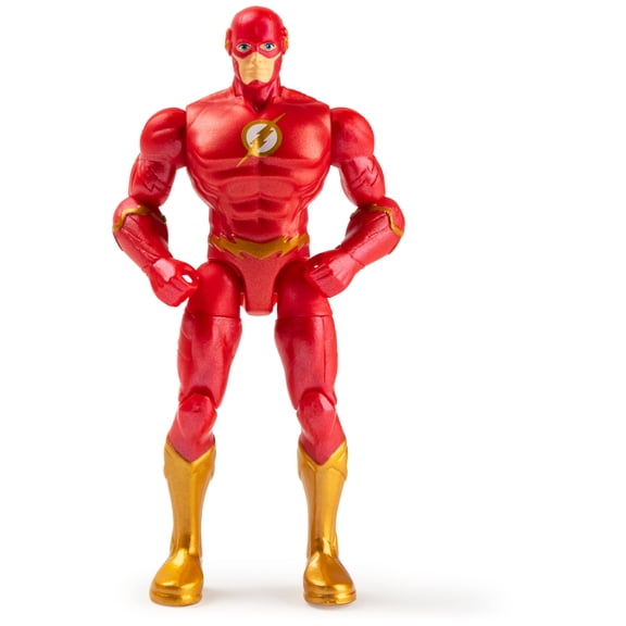 DC Comics, 4-Inch THE FLASH Action Figure with 3 Mystery Accessories, Adventure 2