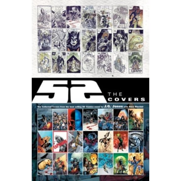 DC Comics 52 The Covers (2007) Hardcover Book
