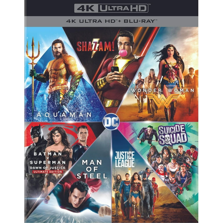 Boxset DC Comics 7 Film In 4K Ultra-HD - Shazam, Aquaman, Justice League, Wonder Woman E Altri - Foto 9