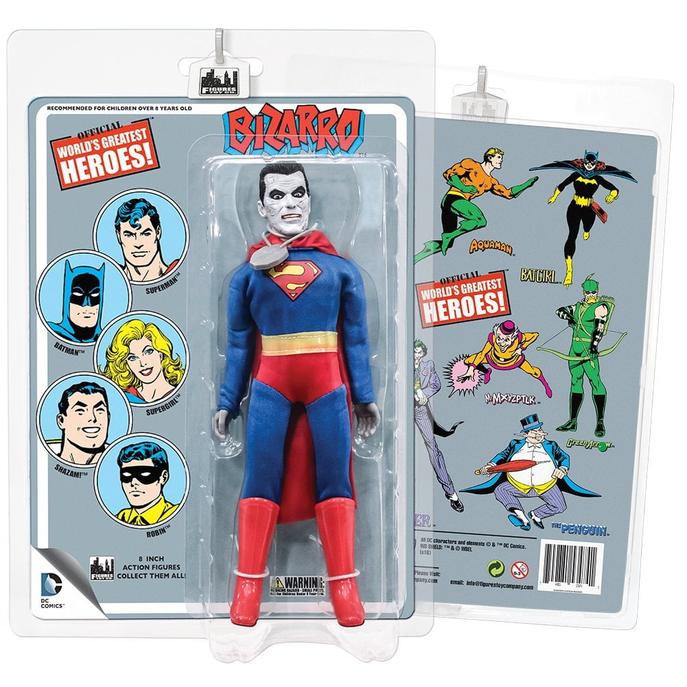 DC Comics 8 Inch Action Figures With Retro Cards: Bizzaro