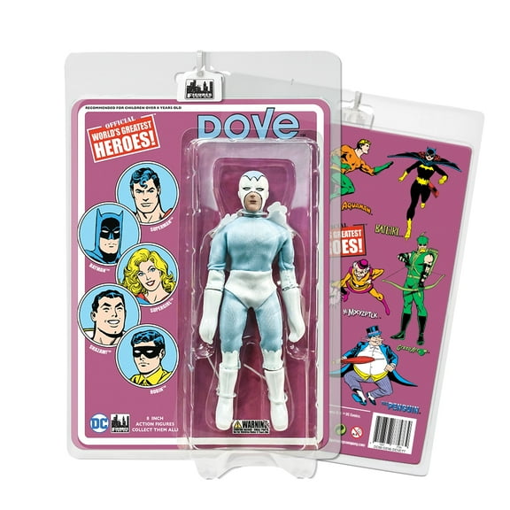 DC Comics 8 Inch Action Figures With Retro Cards: Dove