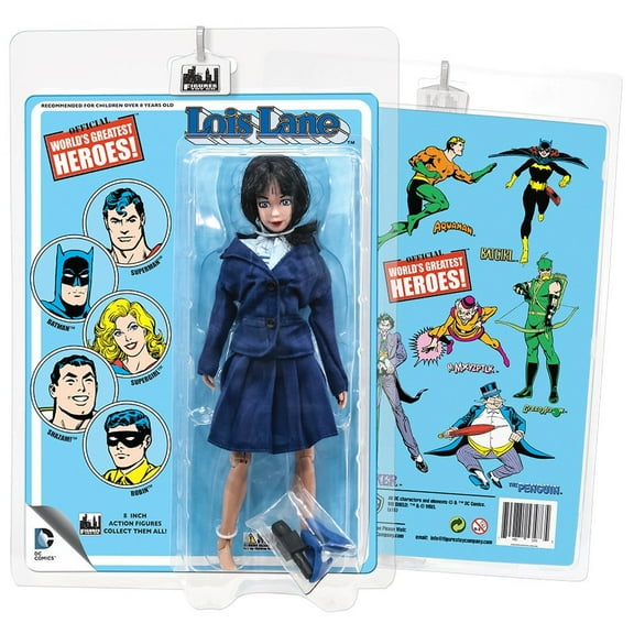 DC Comics 8 Inch Action Figures With Retro Cards: Lois Lane
