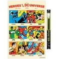 thumbnail image 1 of DC Comics 90th - Heroes Of The Universe Wall Poster, 22.375" x 34", 1 of 5