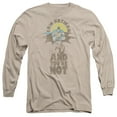 thumbnail image 1 of DC Comics And Youre Not Long Sleeve Adult 18/1 T-Shirt Sand, 1 of 1