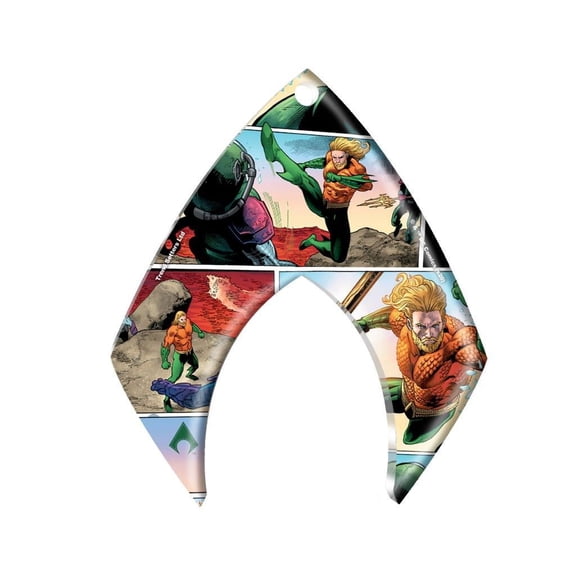 DC Comics (Aquaman - Captain Blonde Beard) Aquaman Logo Shaped Acrylic Print ACPAQUA610