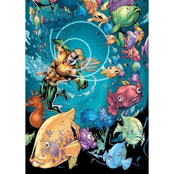 DC Comics (Aquaman - Telepathy) MightyPrint™ Wall Art MP17240441