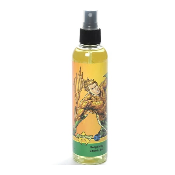 DC Comics Aquaman by Marmol Son Body Spray 8 oz for Men