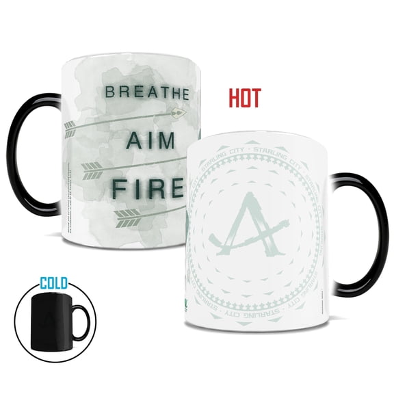 DC Comics (Arrow - Breathe Aim Fire) Morphing Mugs Heat-Sensitive Mug MMUG208