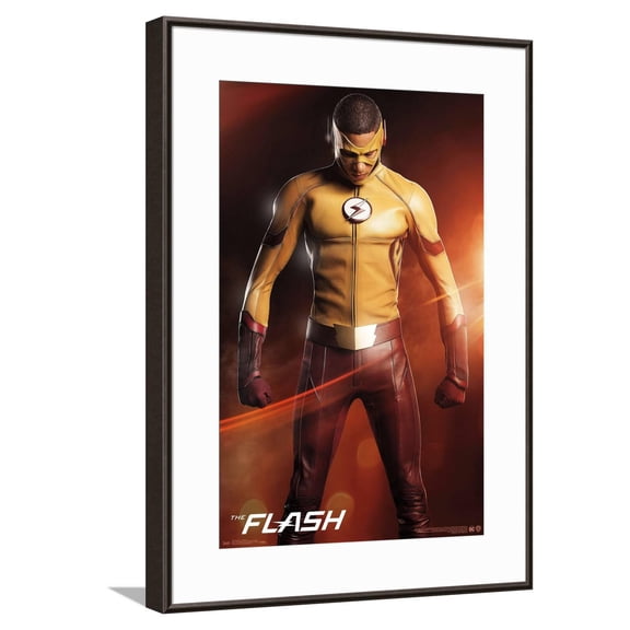 DC Comics Arrowverse The Flash - Kid Flash Canvas Wall Poster, 14.725" x 22.375"