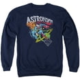 thumbnail image 1 of DC Comics Astronomy Adult Crewneck Sweatshirt Navy, 1 of 1