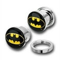 thumbnail image 1 of DC Comics Bat Signal Single Flare Steel Plugs 2g, 1 of 1