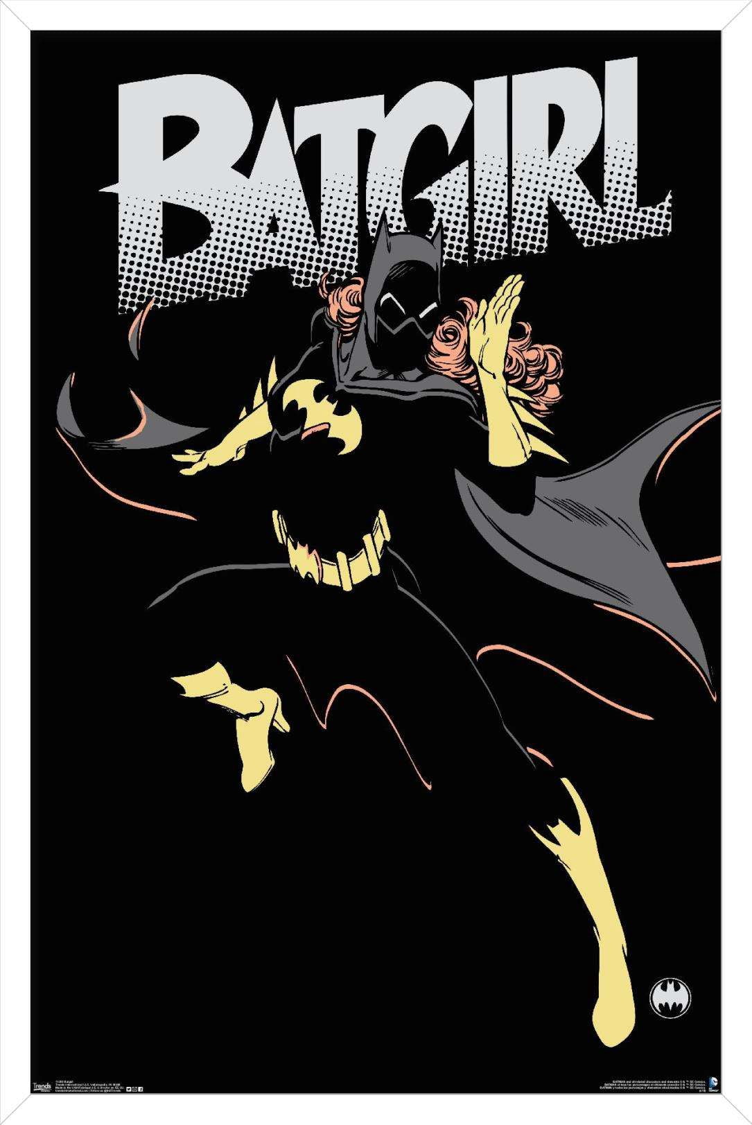 DC Comics - Batgirl Wall Poster, 14.725" x 22.375", Framed