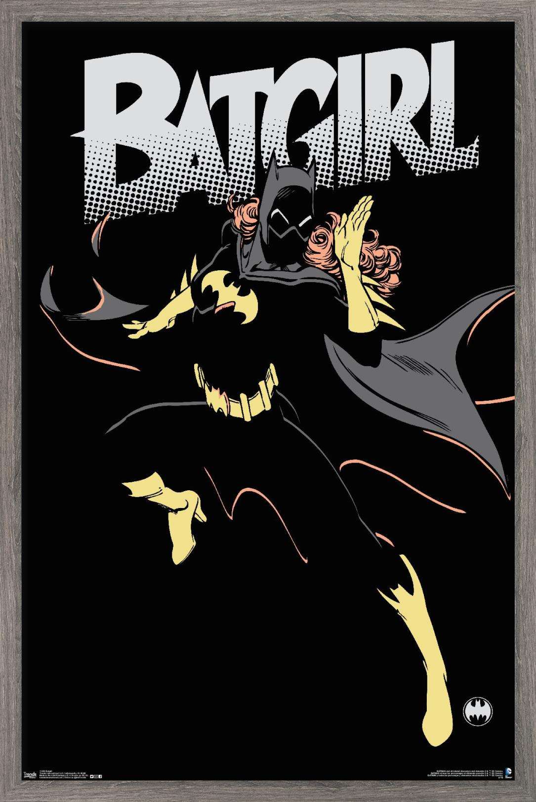 DC Comics - Batgirl Wall Poster, 22.375" x 34", Framed