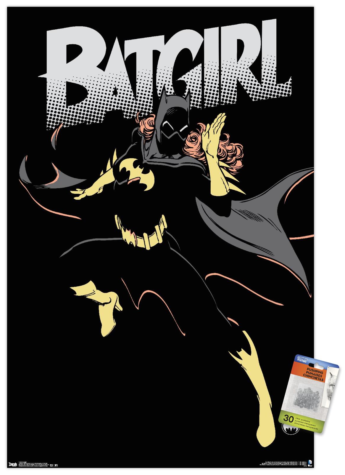 DC Comics - Batgirl Wall Poster with Push Pins, 22.375" x 34"