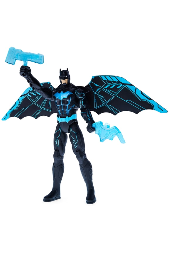 Batman 12-Inch Rapid Change Utility Belt Batman Deluxe Action Figure with Lights and Sounds