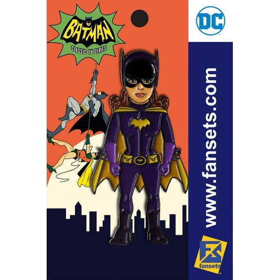 DC Comics Batman 1966 Collection BATGIRL Licensed FanSets Pin MicroJustice