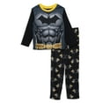 thumbnail image 1 of DC Comics Batman 2 Piece Pajama Set, Black, Size: 10, 1 of 8