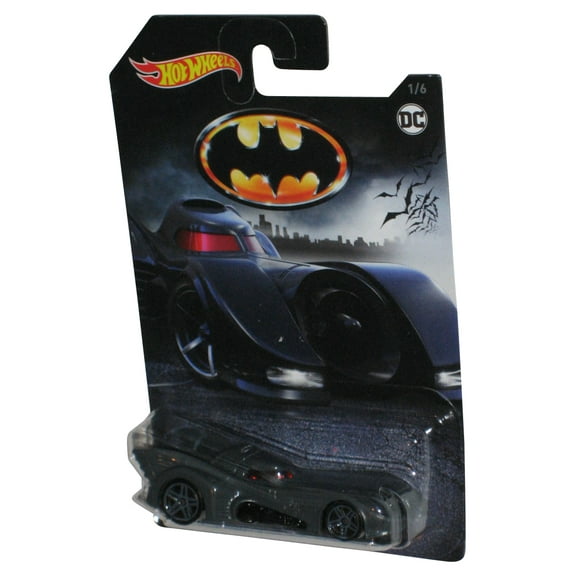 DC Comics Batman (2017) Mattel Gray Batmobile Die-Cast Car 1/6